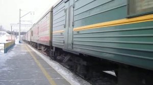 ЧС2-245 с почтово-багажным