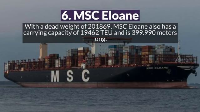 Top 10 Biggest Container Ship In The World 2019