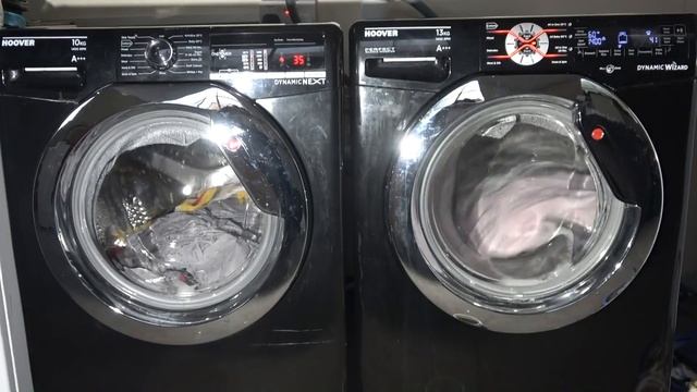 Wash Race No.327 - Hoover 10kg brushed vs Hoover 13kg Inverter / Baby 60'c vs All in 1 Baby 60'c смотреть онлайн