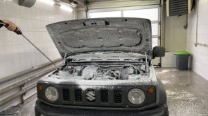 Jimny 25 000 мойка двигателя у дилера за 300 р.
