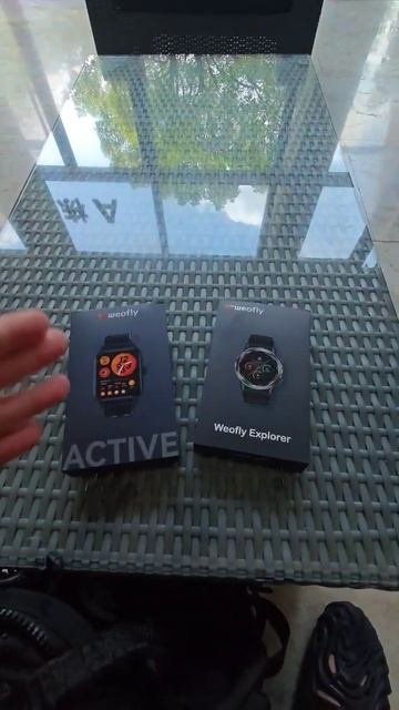 Недавно прислали интересные часы Weofly - Explorer и Active, оригинальные часы от молодого бренда
