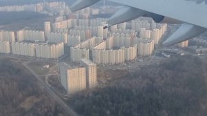 Идеальная посадка Airbus 340-600 во Внуково Conviasa Летели 19 часов