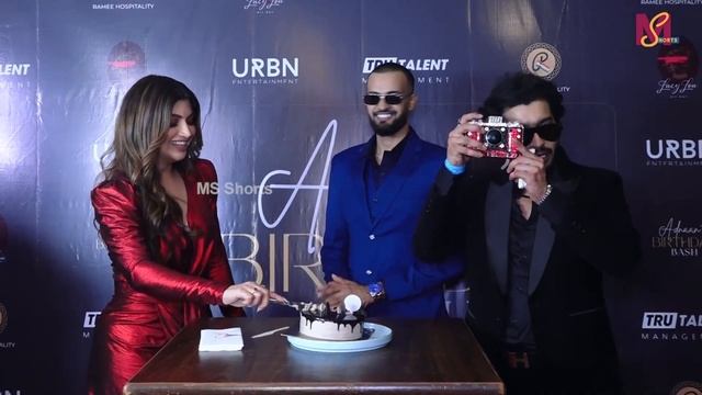 Adnaan Shaikh Cake Cutting With Sai Ketan Rao And Akanksha Puri Visuals | Adnaan Shaikh | MS shorts