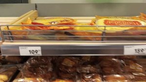 Хлебушек и выпечка в магазине Пятерочка мкр-н Солнечный г.Красноярск