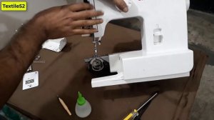 🩸🩸How To Clean And Oil Singer Sewing Machine 1408 | Electric Sewing Machine Oiling Instructions