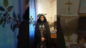 Слово в защиту Помазанника Владыки Зосимы. Схиигумения Матрона. РПЦ Царская Империя.