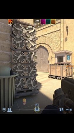 CS2 -4 Mirage 1vs4 #shorts #cs2 #csgo #counterstrike2 #csgoclips #кс2 #cs2clips #cs #gaming