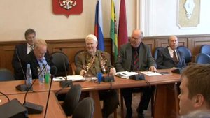 08 Выступление Жухрая к 65 летию Победы в РГТЭУ часть 2