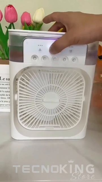 Mini Climatizador de Ar do Aki Acha #climatizador #arcondicionado #akiacha