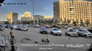 Hikvision DS-2CD1043G0-I(C) - уличная IP камера - 4 Мп - 2.8 мм - 98° - пример видео - demo