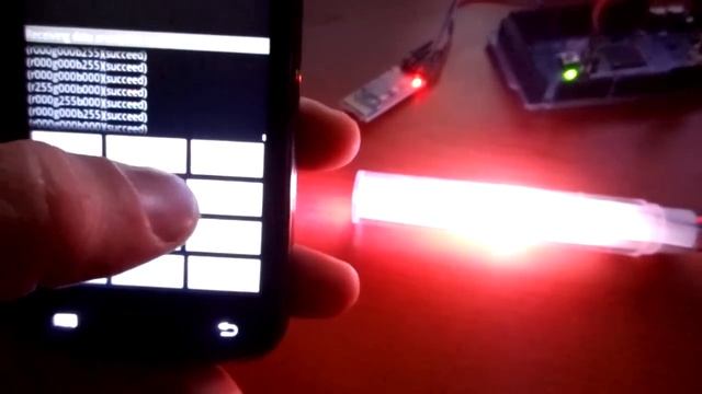 Android+Arduino: Bluetooth RGB Led controller