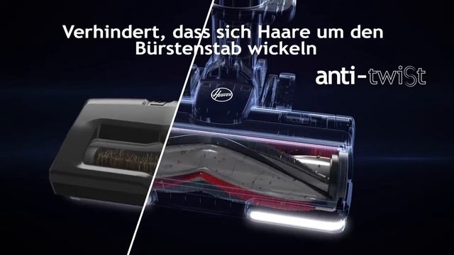 Akku-Staubsauger | Hoover - HF9 mit ANTI-TWIST™Technologie - Stressfreie Wartung | 20s