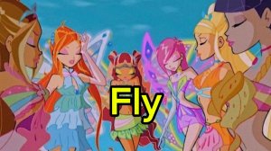 клуб винкс клип на песню Fly