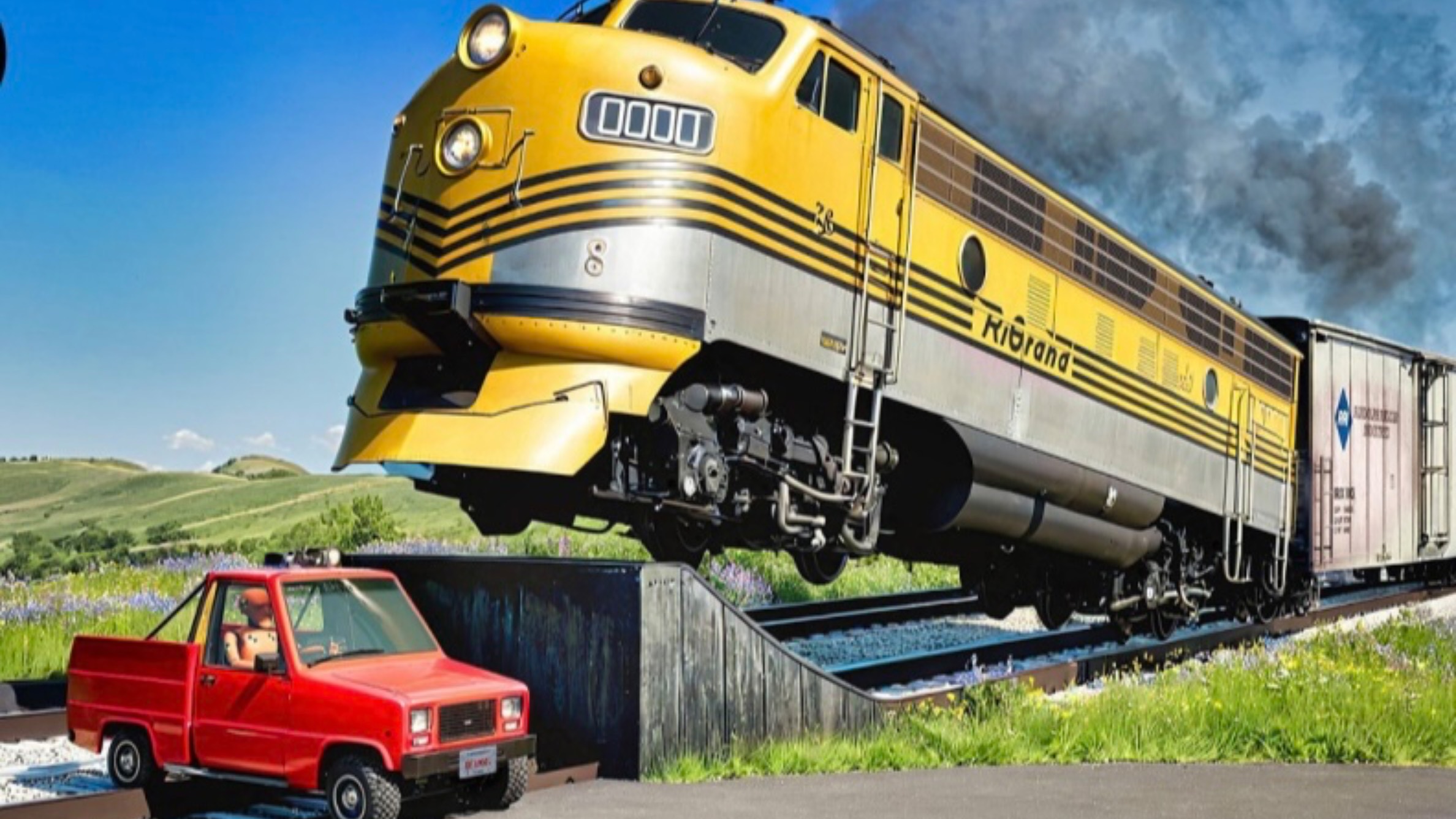 Поезд 🚝 в BeamNG Drive смотреть онлайн