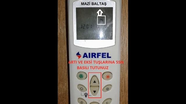 AİRFEL KUMANDA KİLİDİ ÇÖZÜMÜ