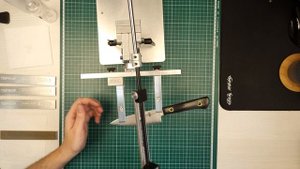 Заточка кухонного ножа Tuotown VG-10 алмазами Alpha от TSProf