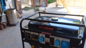 Бензиновый генератор Honda 5,5 кВт.