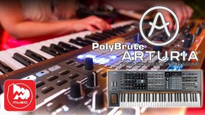 Аналоговый синтезатор ARTURIA PolyBrute и его космические возможности