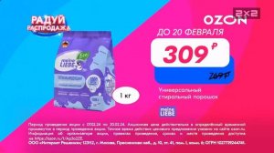 Рекламный блок и анонс (2х2, 17.02.2024) [HD]