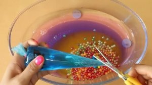 Слайм и конфетки М&M's ! Увлекательное видео со слаймом! Смешиваем слаймы с шариками! ★ ASMR #ASMR