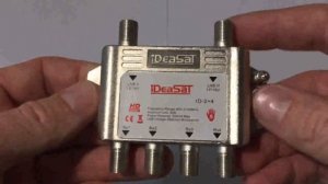 Как раздать сигнал спутниковой тарелки с двух кабелей на 4 телевизора DiSEqC 4x2