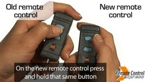 Programming my remote Hormann HSE2 868