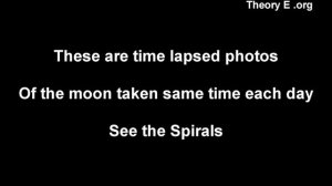 Spiral Orbit Moon Earth Helix Orbit Helical Orbits Sun Theory E