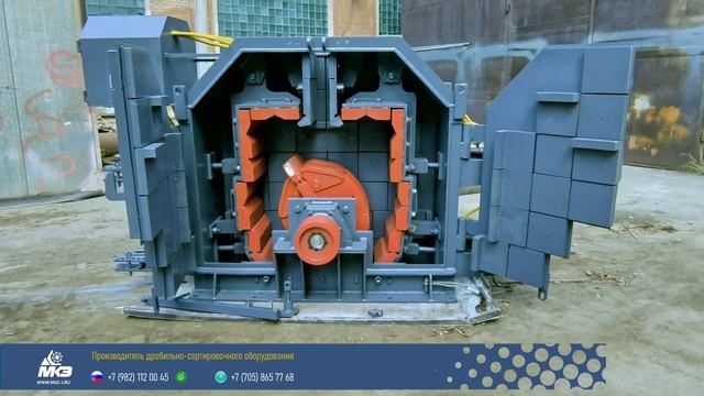 Роторная дробилка DUNE-60 (МЕЛКОГО ДРОБЛЕНИЯ). Обзор конструкции