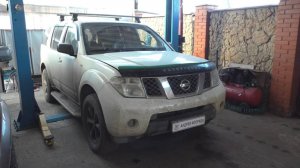 Автомобиль завели но нет давления масла на Nissan Pathfinder R51 2,5 Ниссан Патфайндер 2009 1часть