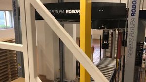 Робот паллетайзер, послойная укладка коробов