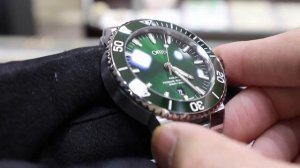 UNBOXING NEW ORIS AQUIS DATE GREEN DIAL 01 733 7730 4157