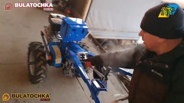 Відвантажуємо гібридний мотоблок AMG-16 (1800 об/хв), тестуємо перед відправкою ХВИЛИНКА ДОВІРИ