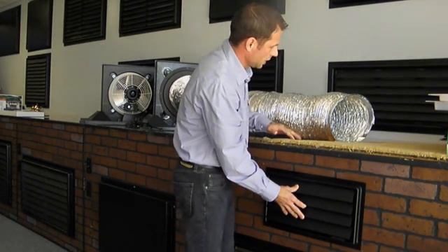 Portable Exhaust Fan System-Crawl Space Door Systems