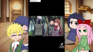 реакция на Наруто(стекло) |★Кити!¡Кетик★|