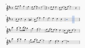 Странник. В.Пресняков - И.Резник. Для альт саксофона