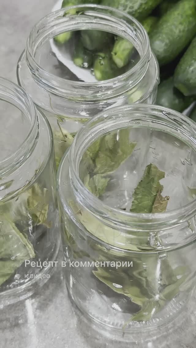 Рецепт соленых огурцов на зиму в банках / Готовим соленые огурцы по бабушкиному рецепту