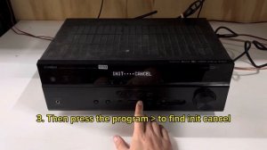 How To Factory Reset Yamaha HTR-4069 AV Receiver