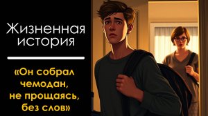 Он собрал чемодан, не прощаясь, без слов | Жизненные истории в стихах | Истории в стихах