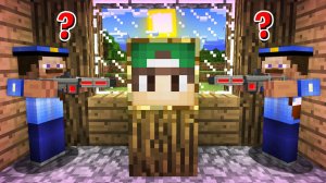 Я СПРЯТАЛСЯ В СВЕТОКАМНЕ ОТ ПОЛИЦИИ В МАЙНКРАФТ | Риколит Minecraft