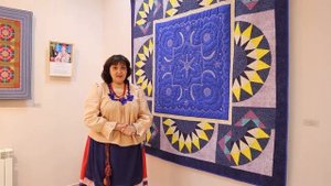 Экскурсия по выставке "Новый год по-романовски". Часть 2. Художественный текстиль