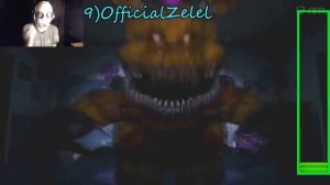 'Реакции Летсплейщиков' на Первую Смерть от Золотого ФреддиФредбира из FNAF4