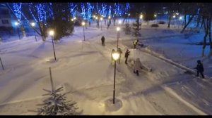 Благоустройство Пироговского сквера