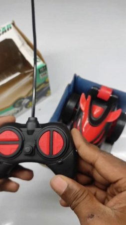 Remote Control Stunt Car Under ₹100 Unboxing And Testing #shorts