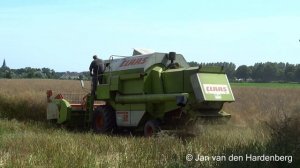 Claas Dominator 98s | Rapsernte | Koolzaad dorsen | Kalkar | Germany.