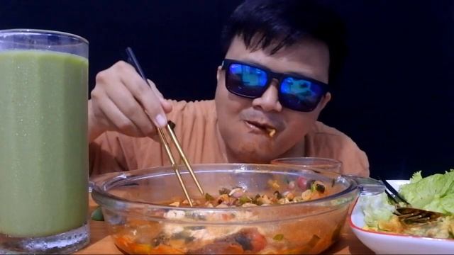 MUKBANG UDON NEOGURI+SEA FOOD, RASANYA THE BEST ! mukbang #asmr #eatingshow