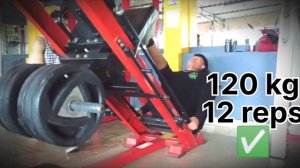 first time heavy weight 120 kg😱😱😱😱#gym #viral #attitude #viralvideo #love #trendingshorts