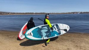 29 марта 2024 г. Открыли сезон на Волге.