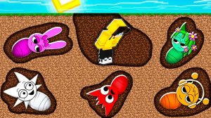 Я НАШЁЛ ВСЕХ ДЕТЕЙ СПРУНКИ ПОД ЗЕМЛЕЙ В МАЙНКРАФТ!