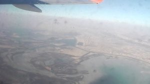 Взлет из международного аэропорта Абу-Даби (Zayed International Airport) и полет в сторону Москвы