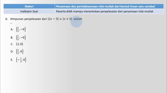 Prediksi Soal PAS/UAS Matematika Wajib Kelas 10 Semester 1 Kurikulum 2013 dan Pembahasannya (Part-1 смотреть онлайн